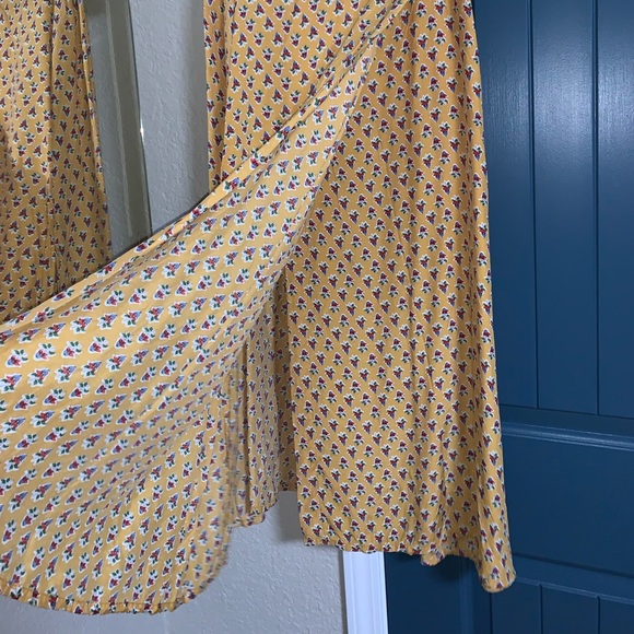 Vintage Breeches long floral print wrap skirt Sml - Picture 4 of 8